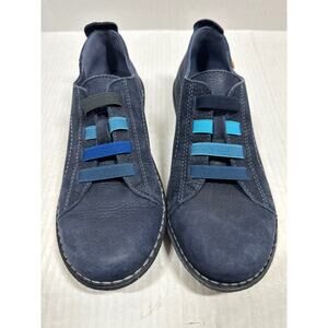Jungla Shoes Women’s Blue Casual Mary Jane Elastic Strappy Sneakers Size 37‎